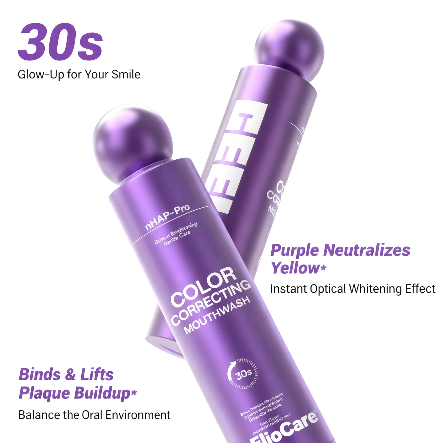 ElioCare Stain Whitening Mouthwash