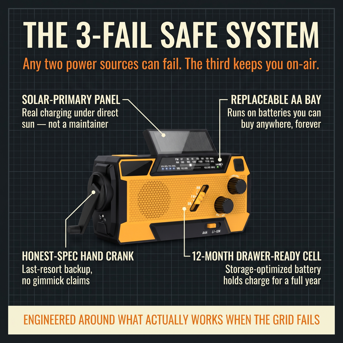 Beacon HR-1 Emergency Radio
