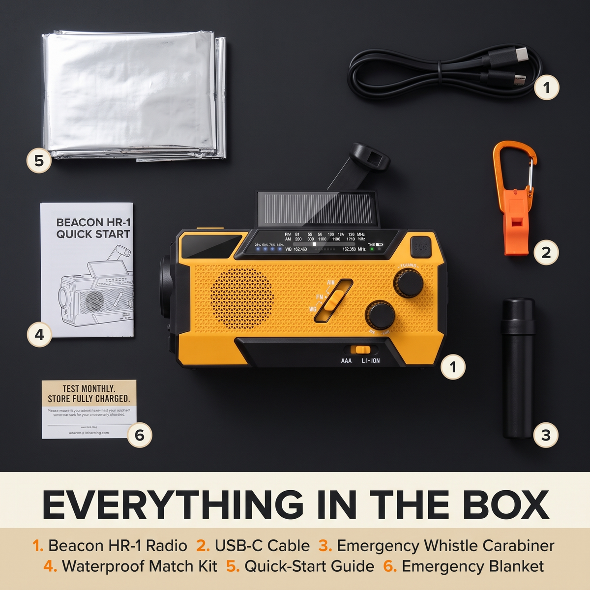 Beacon HR-1 Emergency Radio